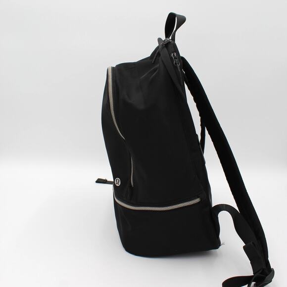 Lululemon City Adventurer Backpack 11L Black Nylon Zip Travel Gym Work Bag - Picture 5 of 13